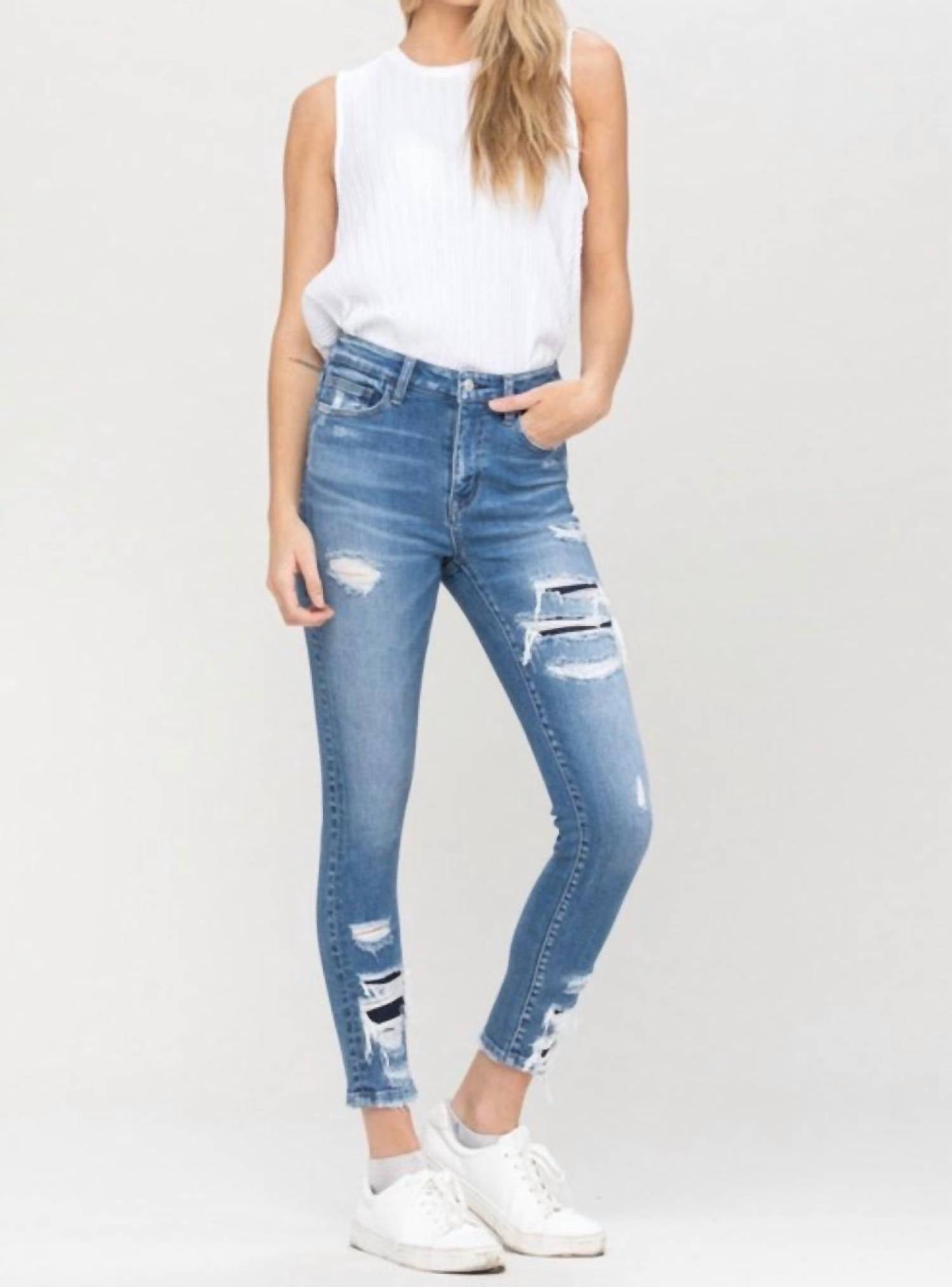 Vervet By Flying Monkey - Women's Haylie High Rise Skinny Jean