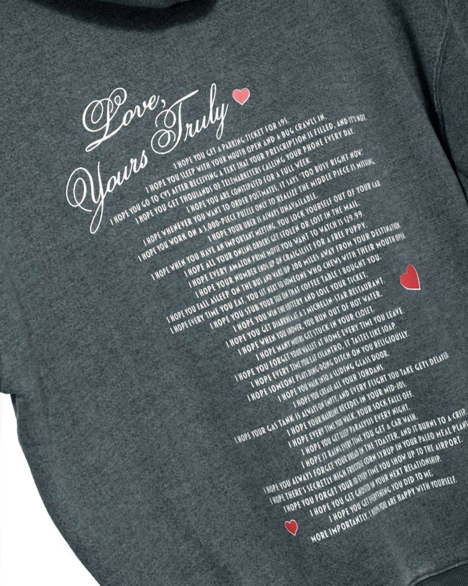 Boys Lie - Yours Truly Holiday Racer Hoodie