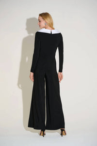 Joseph Ribkoff - Collared Wide Leg Jumpsuit