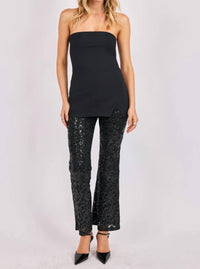 Sadie & Sage - Women's Stardom Sequin Jumpsuit