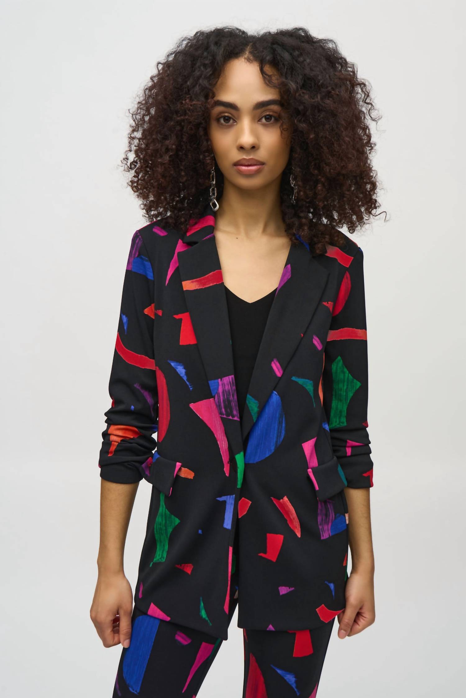 Joseph Ribkoff - Abstract Print Blazer