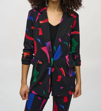 Joseph Ribkoff - Abstract Print Blazer