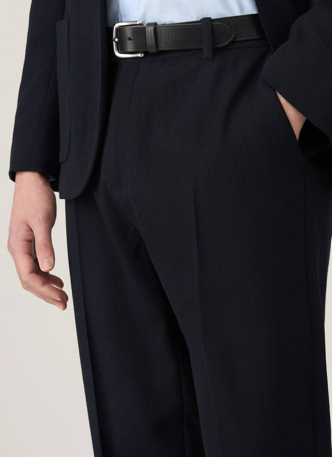 Sunspel - Textured Wool Trouser