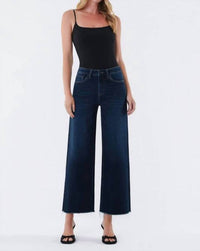 Vervet By Flying Monkey - Anna High Rise Ankle Wide Leg Jeans