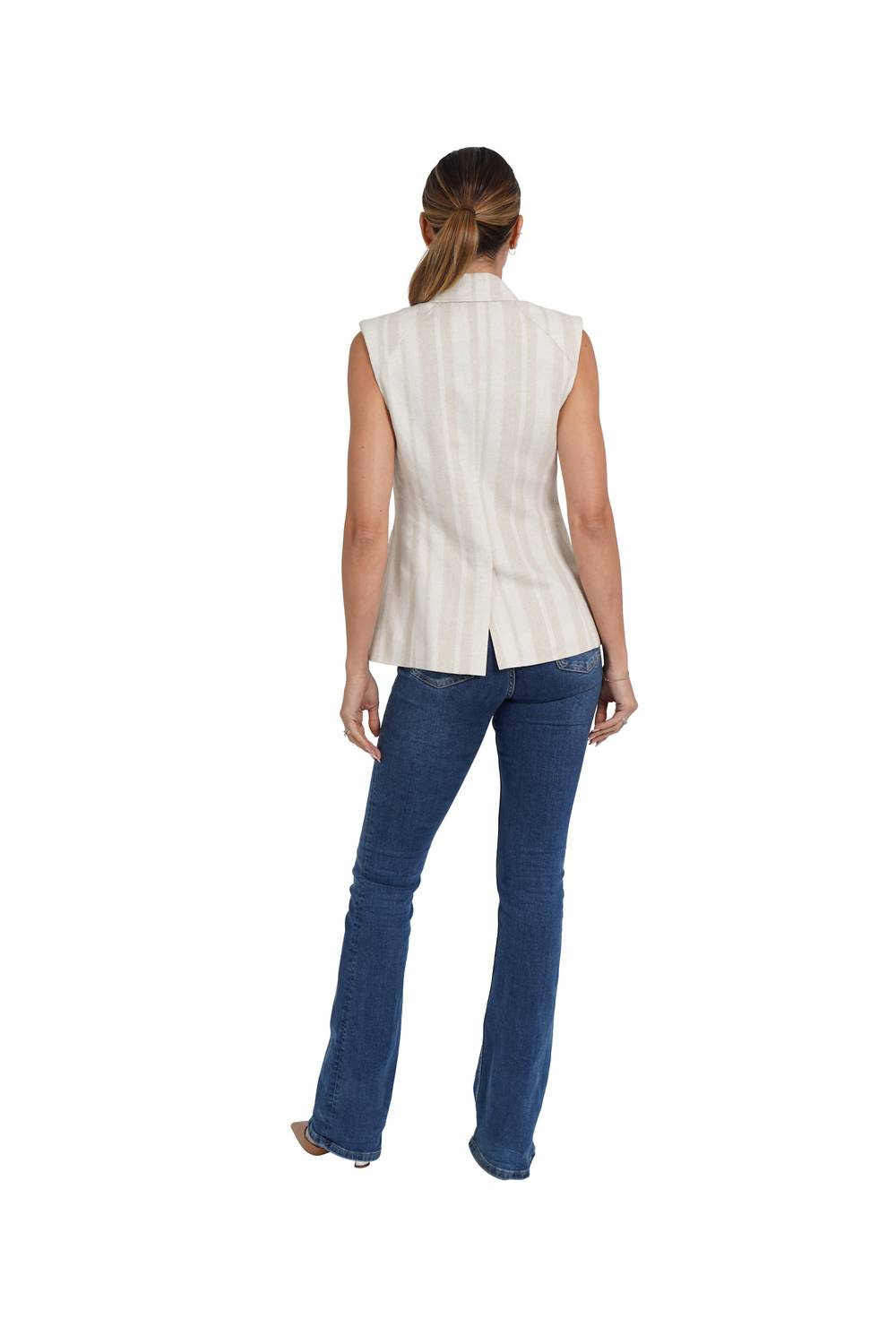 Love Token - Cheryl Linen Blend Vest