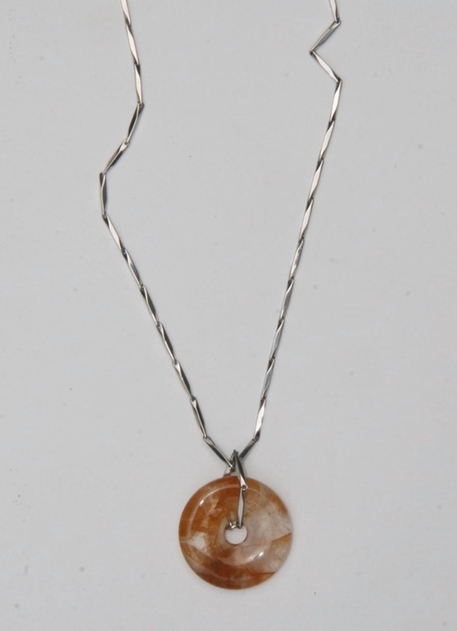 By Orly - Women's Quarts Pendant Necklace
