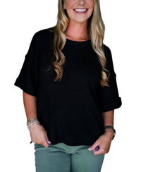 Another Love - Catrina Short Sleeve Sweater