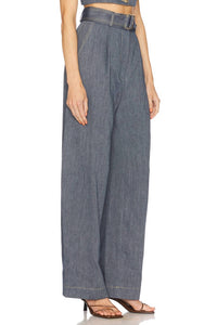 Matthew Bruch - Pleated Barrel Trouser