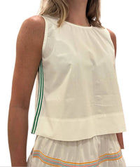 La Plage - Sleeveless Crop Top