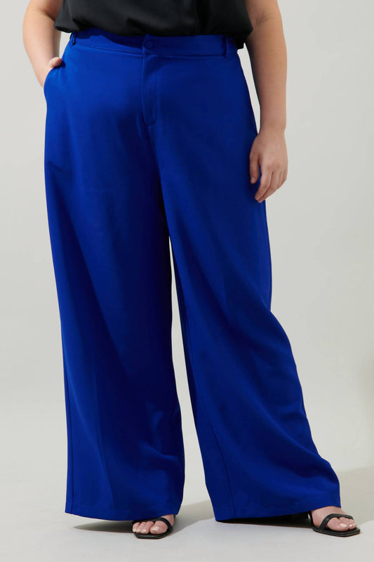 Sugarlips - Belted Wide Leg Trousers