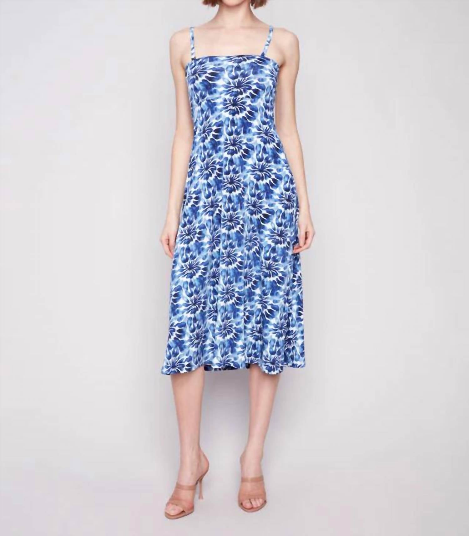 Charlie B - Removable Straps Two Way Midi Skirt And Dress