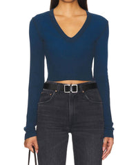 Cotton Citizen - Verona Long Sleeve Henley Top