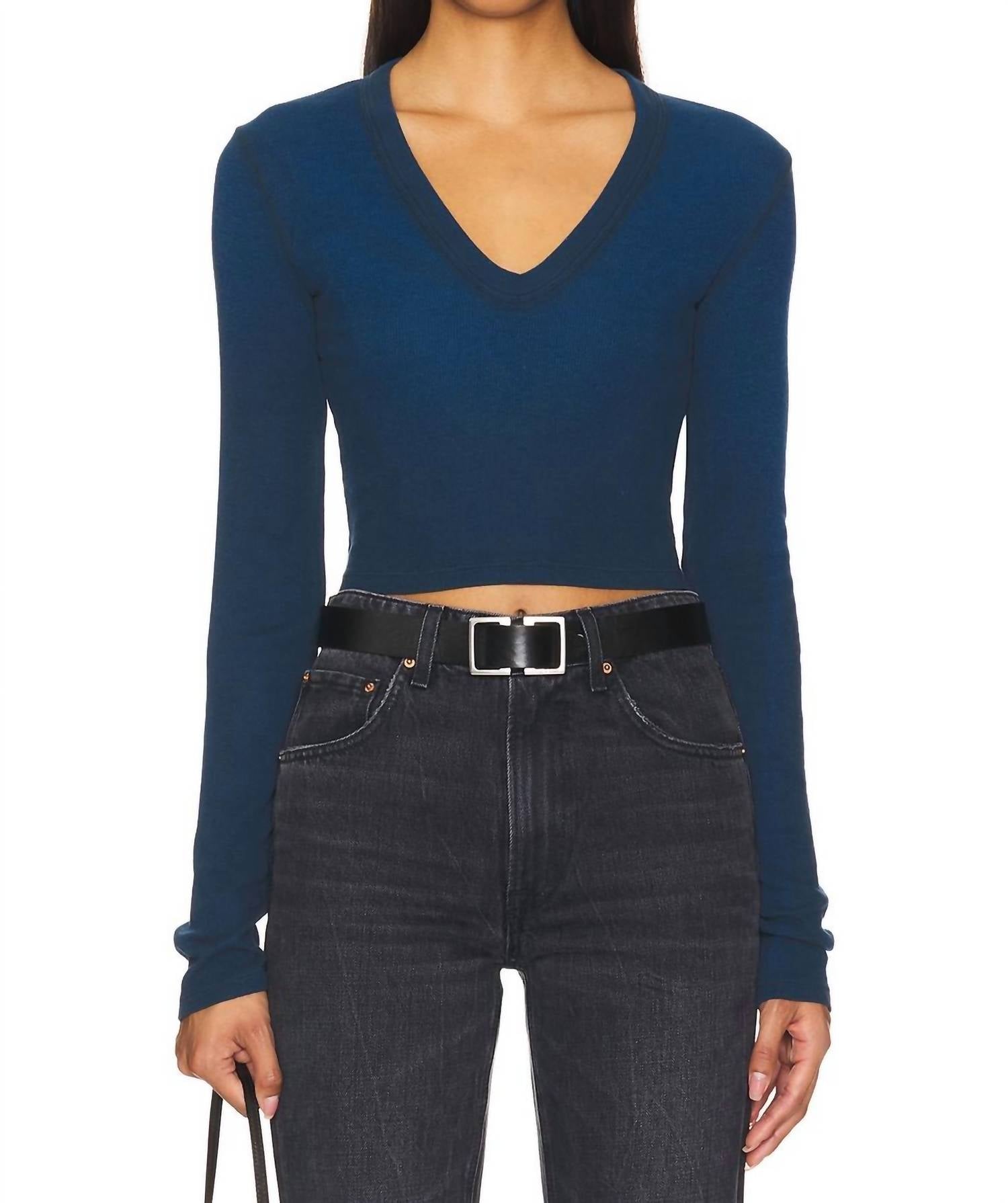 Cotton Citizen - Verona Long Sleeve Henley Top
