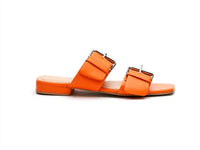 Matisse Women's Moxie Sandals in orange - women's sandal - detail view