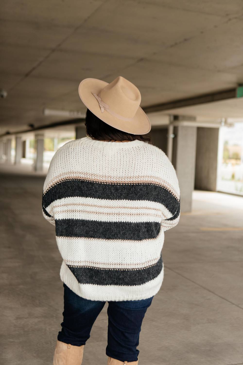 Sraightforward Striped Sweater