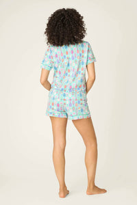 Pj Salvage - Whimsy Paddle Party Short Pajama Set