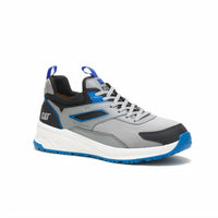 Caterpillar Men's Streamline Runner Carbon Composite Toe Work Shoes in grey - men's shoe
