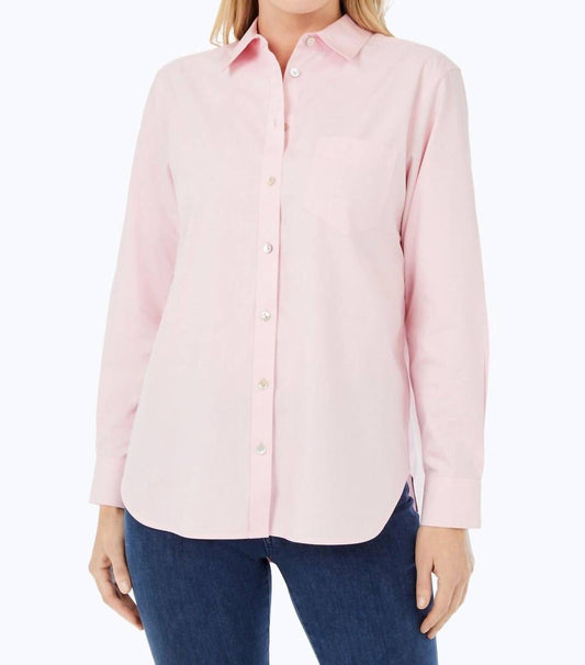 Foxcroft - Boyfriend Pinpoint No Iron Shirt