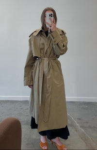 Collective - Oversized Cotton Trench Coat