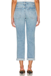 Mother - Scrapper Cuff Ankle Fray Jean