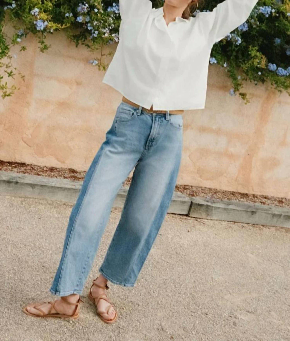 Z Supply - Luna Stretch High Rise Denim Crop Pant