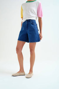 Compania Fantastica - Long Denim Shorts