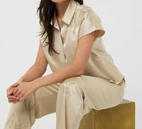 Esqualo - Signe Sequins Batwing Blouse