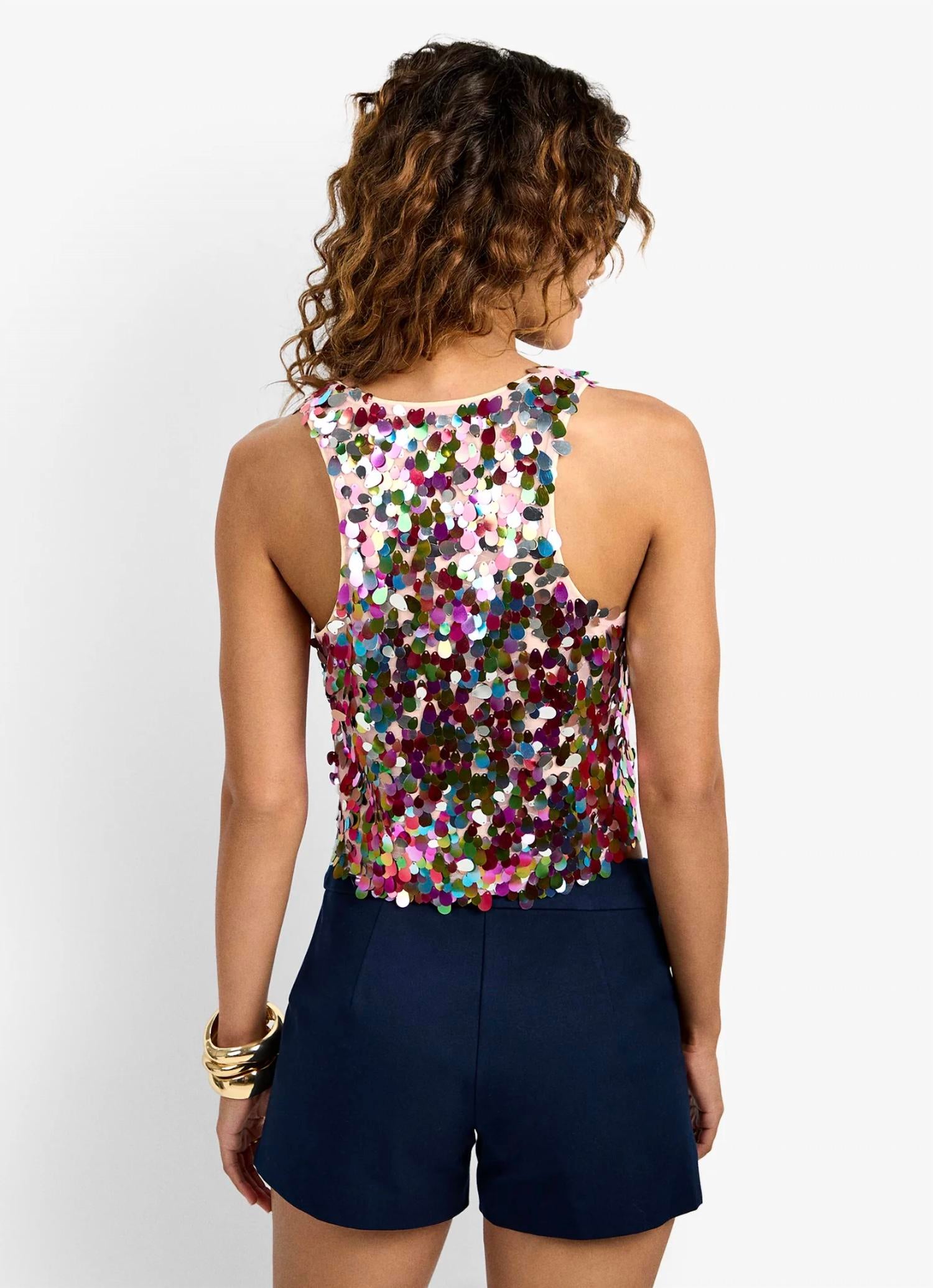 Trina Turk - Nerissa Sequin Top