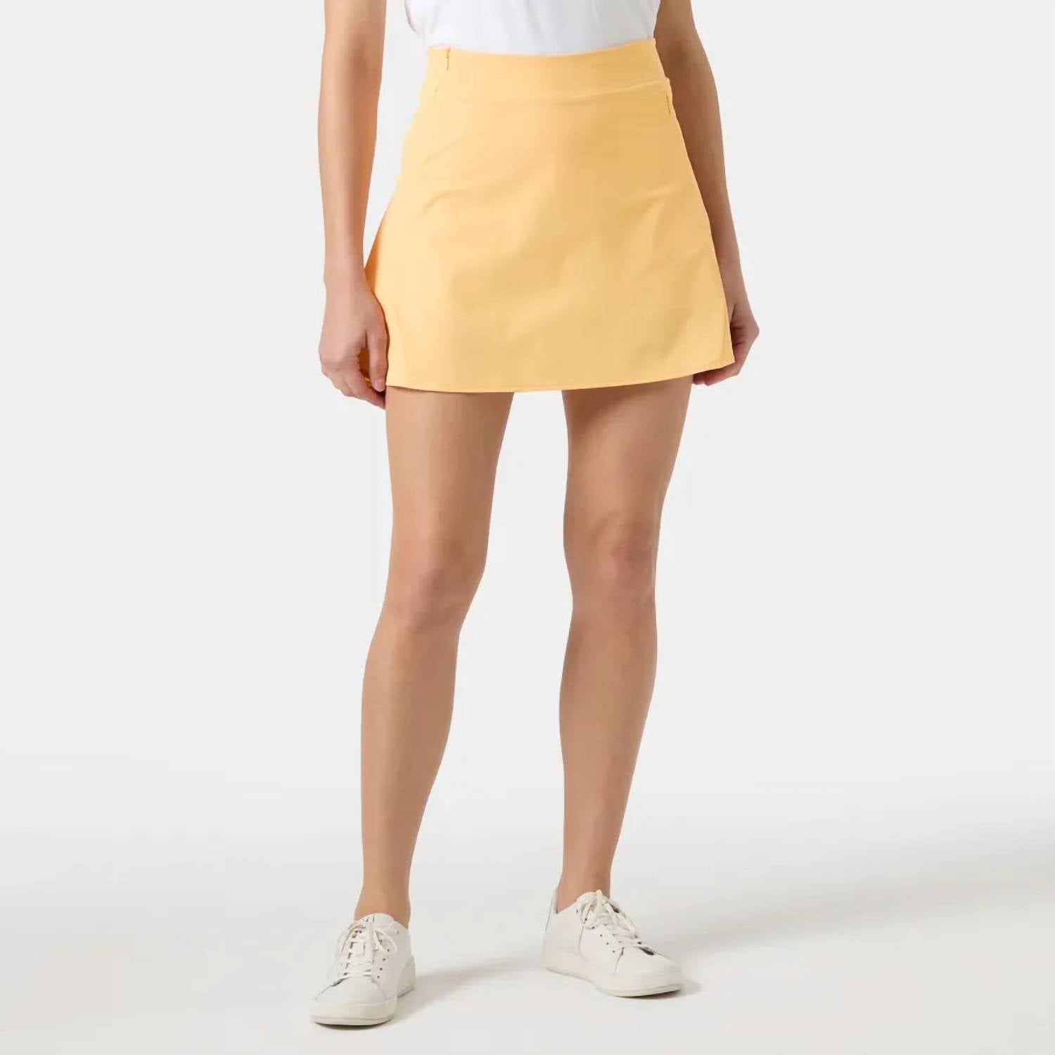 Helly Hansen Thalia Skort in miami peach - women's shorts