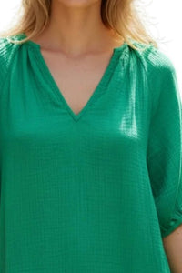 Elan - V Neck Mini Sundress