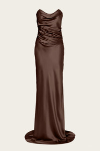 The Sei - Women's Cowl Bustier Gown