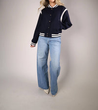 Bishop + Young - Women's Power Play Varsity Jacket