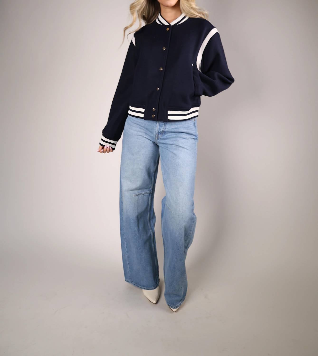 Bishop + Young - Women's Power Play Varsity Jacket