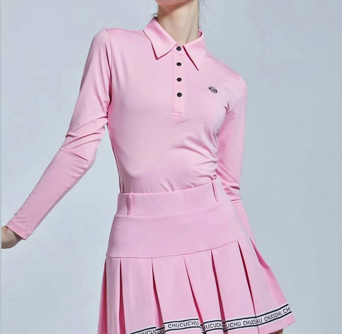 Chucuchu - Logo Polo Collar T-shirt