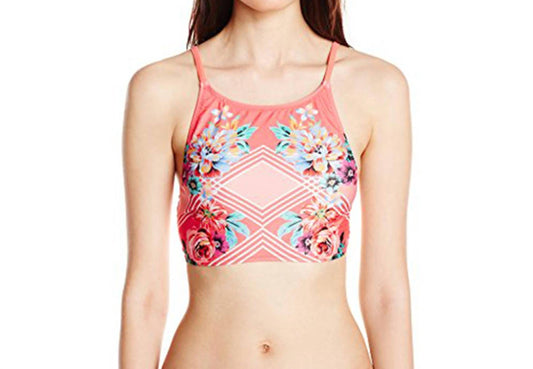 Bloomin Beach Apron Bikini Top