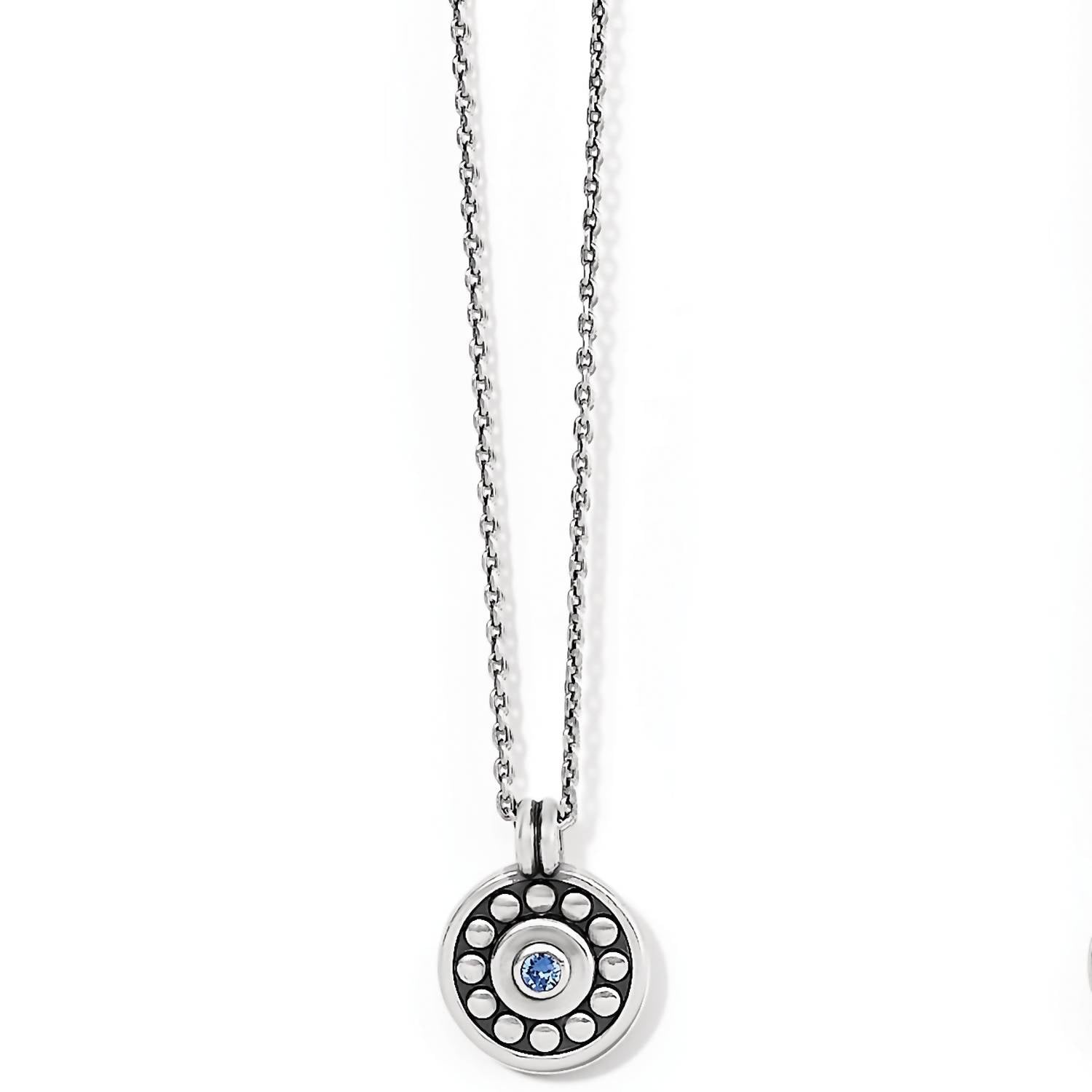 Brighton - Women's Pebble Dot Medali Petite Reversible Birthstone Necklace