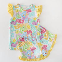 Charlies Project - Girl's Love A Lot Short Sleeve Loungewear Set