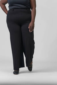 Lysse - Erin High Waist Wide Leg Ponte Pant - Plus Size