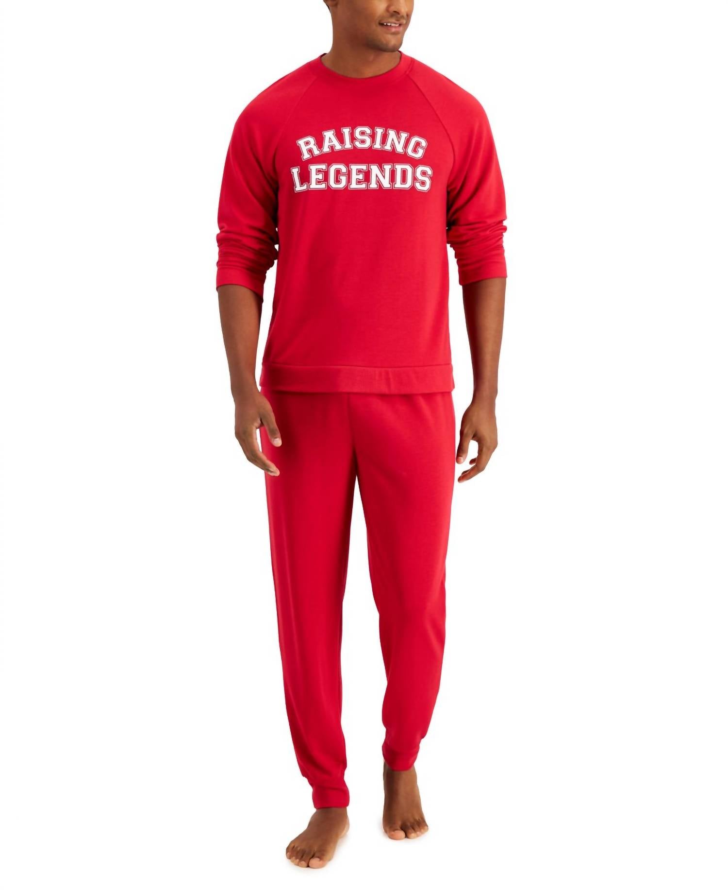 Family Pjs - Men's Matching Raising Legends Pajama Set