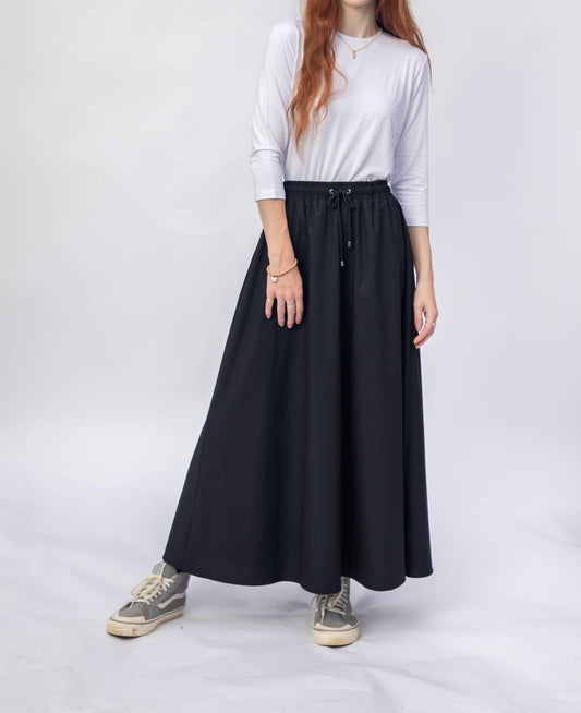 Tonet - Cotton Drawstring Skirt