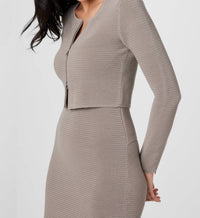 Toccin - Tasha Zipper Crop Cardigan