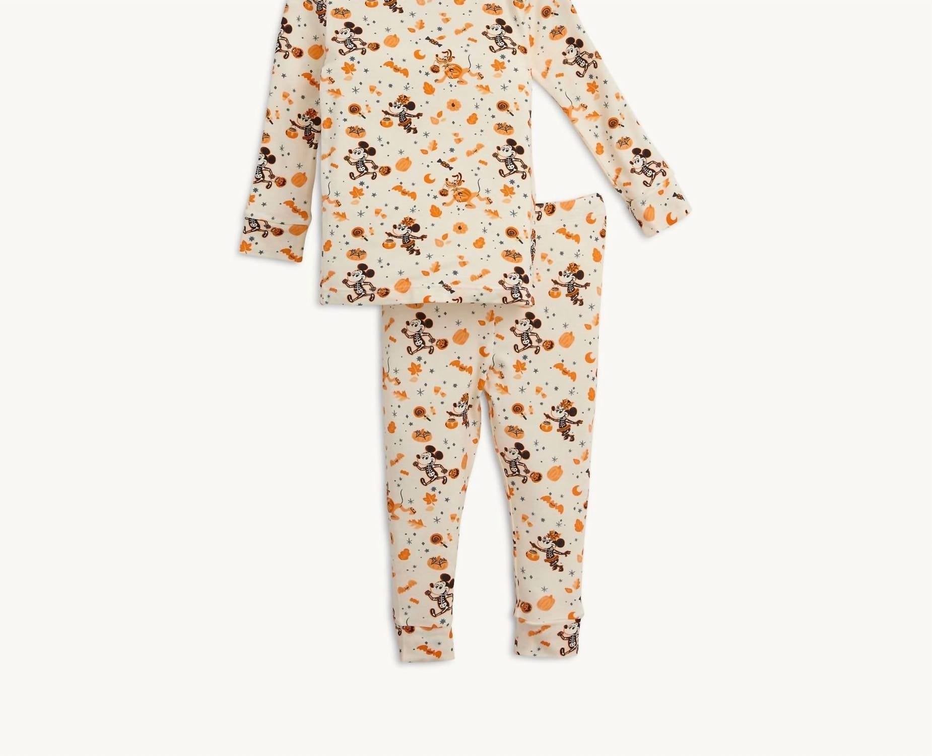 Magnetic Me - Girl's Disney Mickey's Spooky Season Modal Magnetic Pajama Set