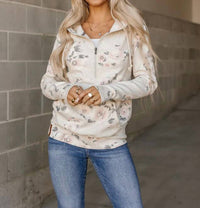 Ampersand Ave - Halfzip Sweatshirt