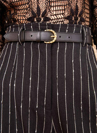 Ulla Johnson - Gia Twisted Buckle Belt