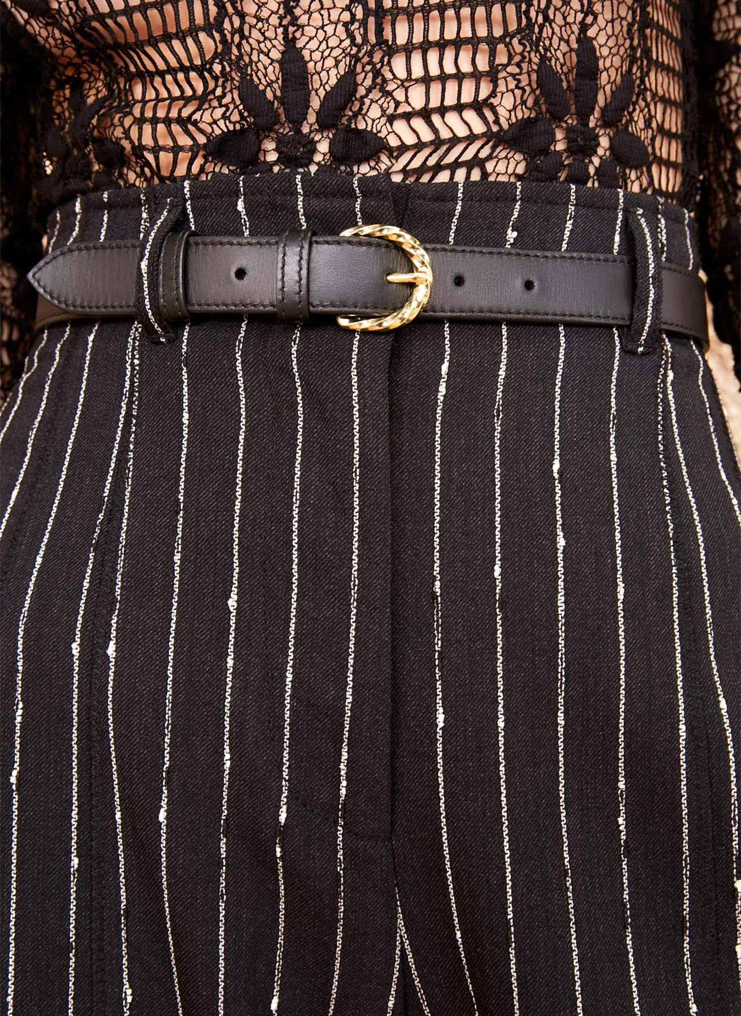 Ulla Johnson - Gia Twisted Buckle Belt
