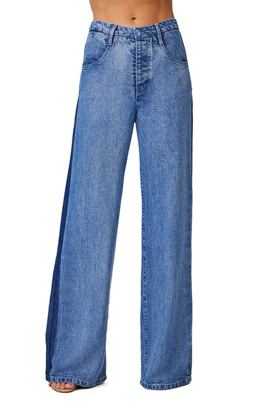 Bella Dahl - Anya Side Tacked Released Jean