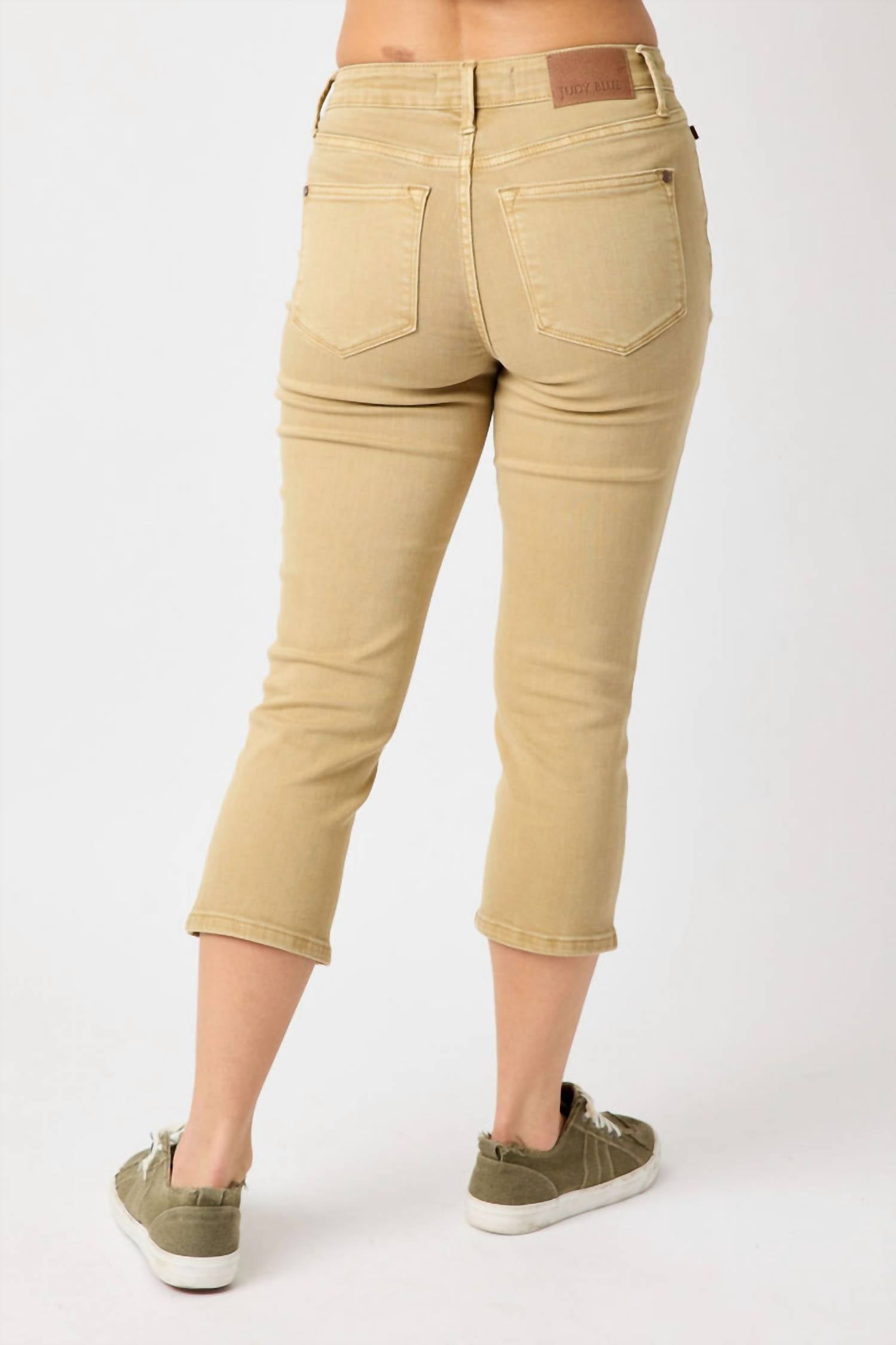 Judy Blue - Capri Denim Pants
