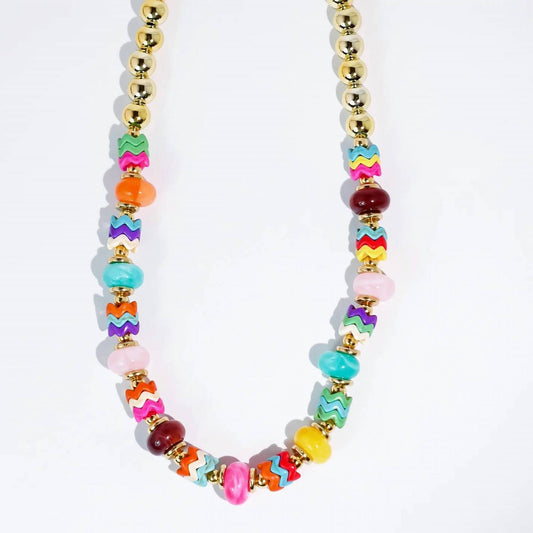 Treasure Jewels - Women's Sweet Chaos Beaded Necklace