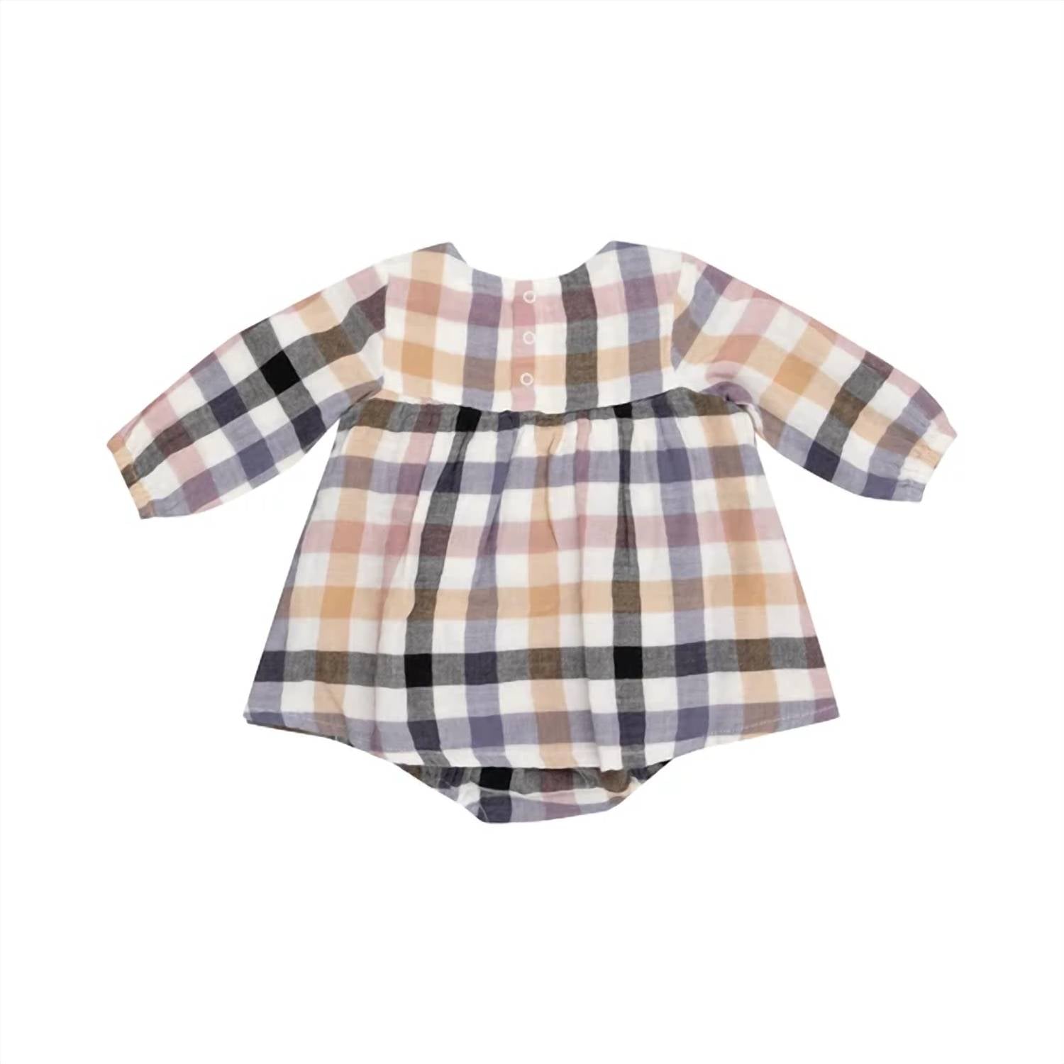 Angel Dear - Smocked Ruffle Bubble