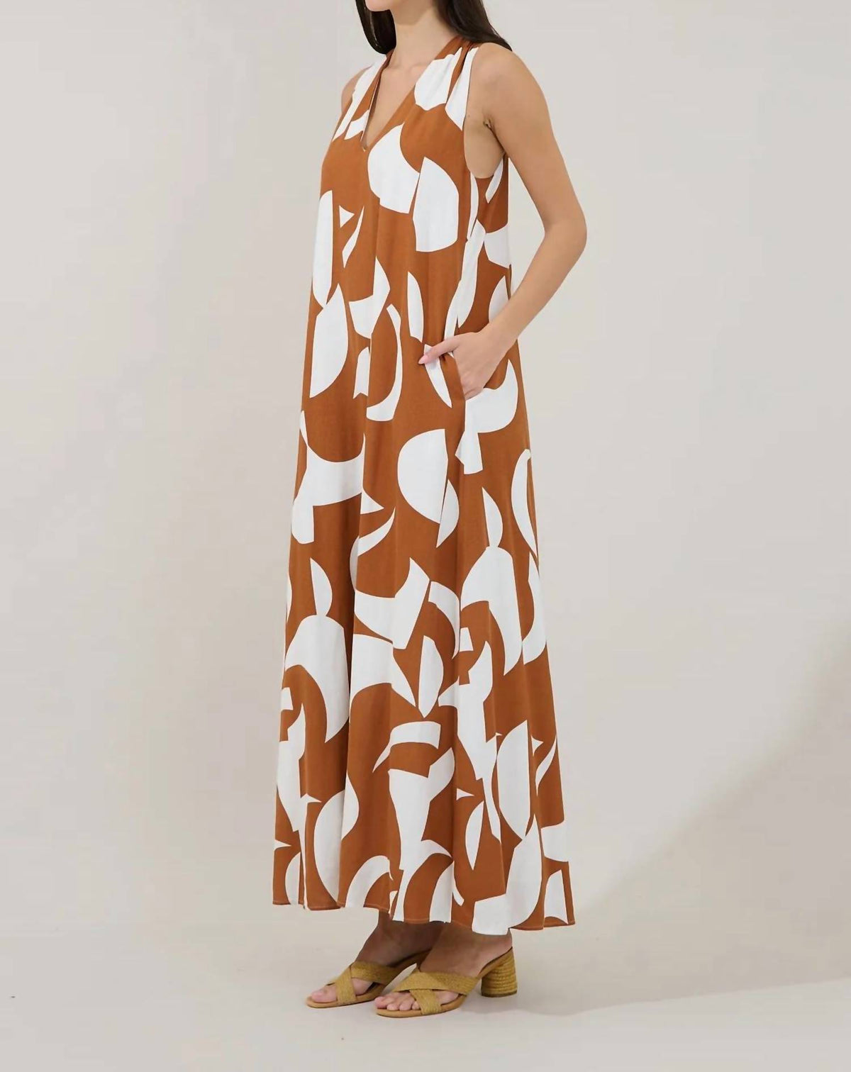 Sugarlips - Rubi Halter Neck Maxi Dress